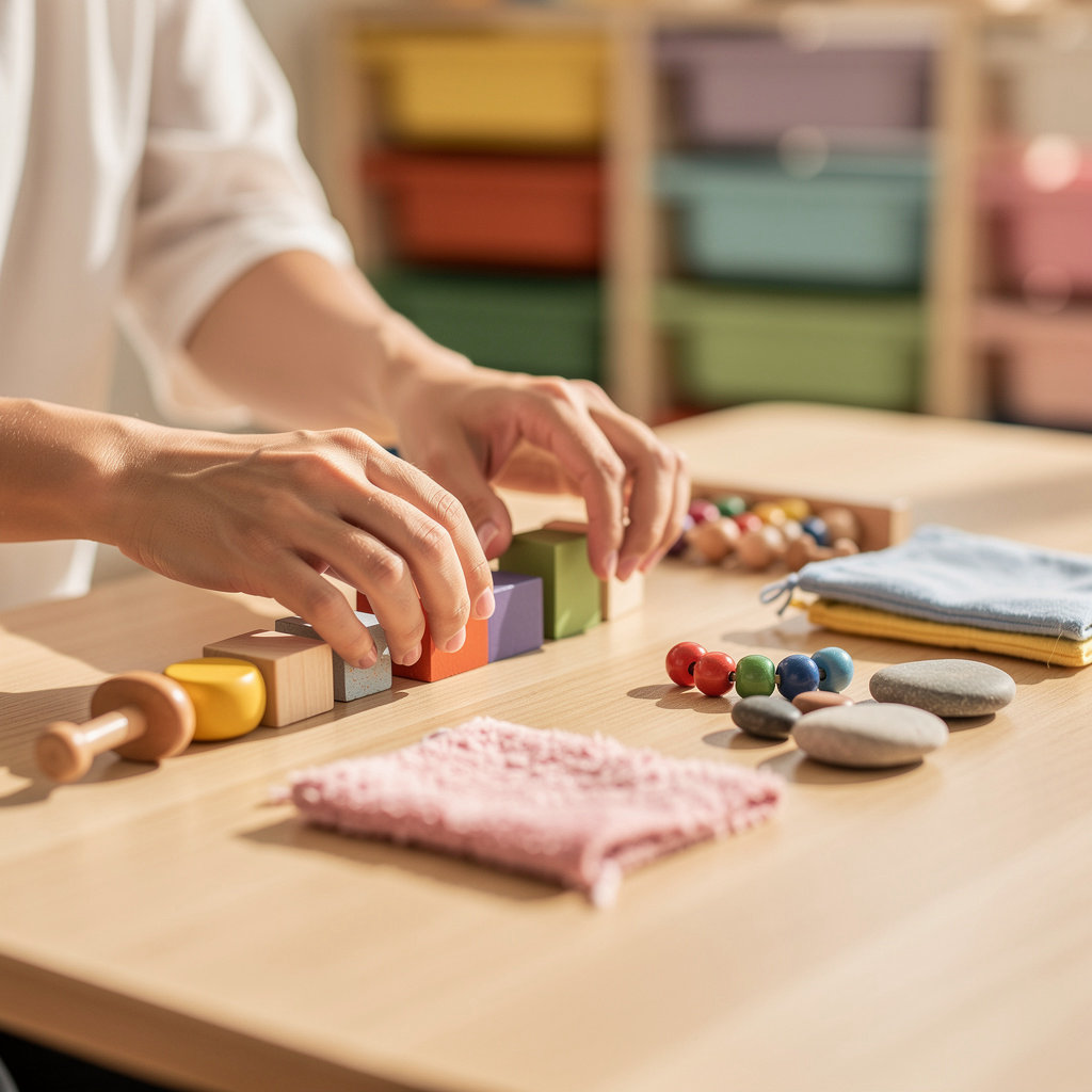 Ana's Little Kangaroos Child Care children engaged in bilingual and holiday activities in San Diego